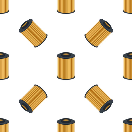 Seamless pattern car filters on a white background airのイラスト素材