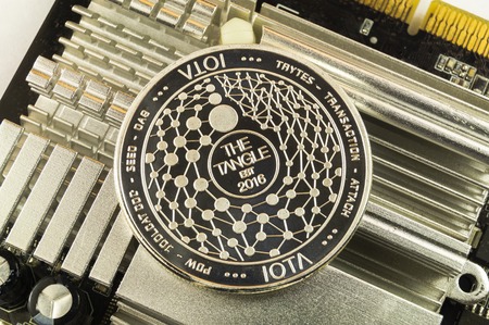 iota is a modern way of exchange and this crypto currency is a convenient means of payment in the financial and web marketsの写真素材