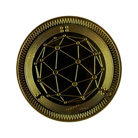 QTUM is a modern way of exchange and this crypto currency is a convenient means of paymentの写真素材