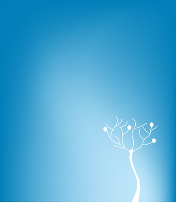 Abstract background. A background with an abstract treeのイラスト素材