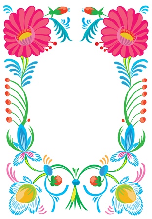 Pattern.ßðêèé a flower ornamentのイラスト素材