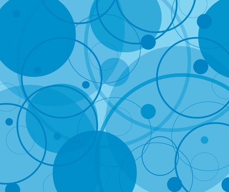 Abstract New Year's pattern on a blue backgroundのイラスト素材