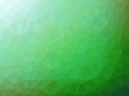 Green white gradient polygon shaped background.の写真素材