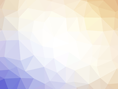 Yellow purple gradient polygon shaped background.の写真素材