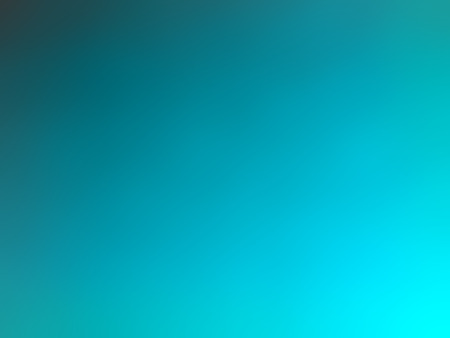 Abstract gradient turquoise teal colored blurred background.の写真素材