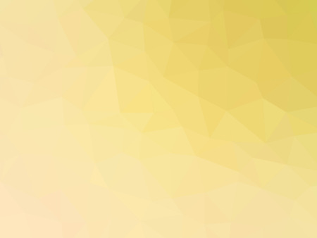 Abstract yellow gradient polygon shaped background.の写真素材