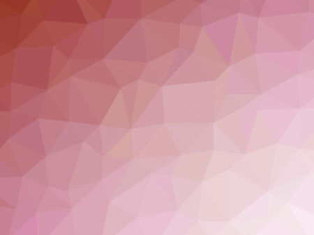 Abstract red pink gradient polygon shaped background.の写真素材
