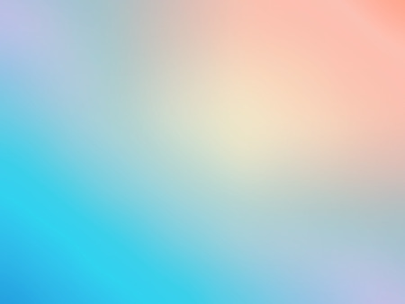 Abstract gradient orange blue colored blurred background.の写真素材