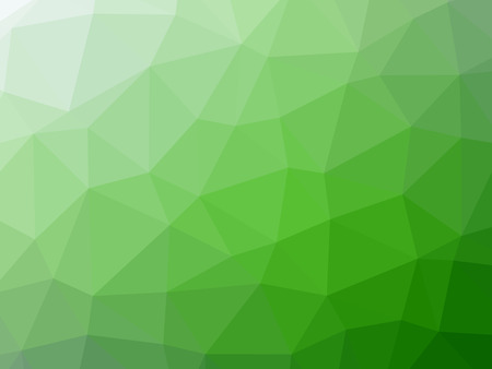 Green white gradient abstract polygon shaped background.の写真素材