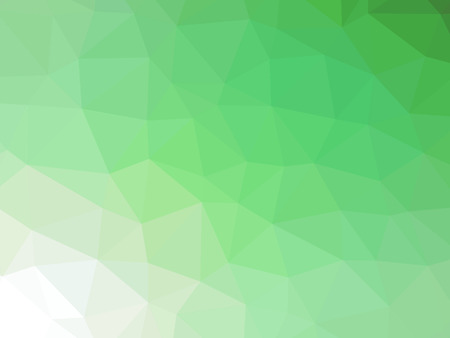 Green white gradient abstract polygon shaped background.の写真素材