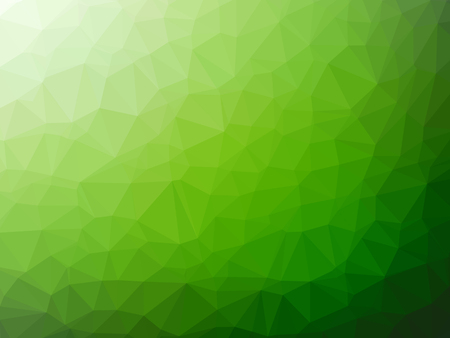 Green white gradient abstract polygon shaped background.の写真素材