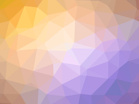 Abstract orange purple gradient polygon shaped background.の写真素材