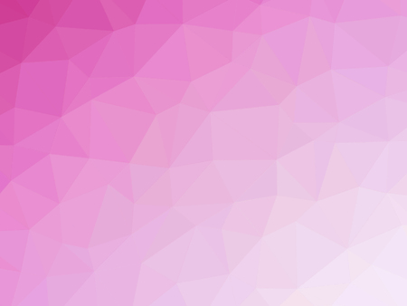 Abstract pink gradient low polygon shaped background.の写真素材