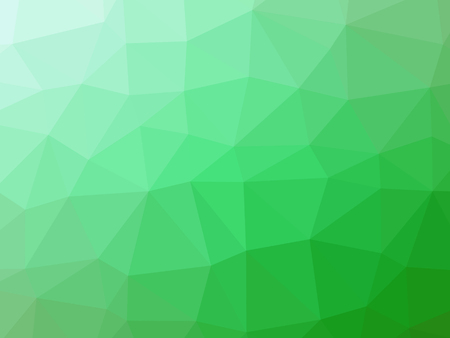 Green white gradient abstract polygon shaped background.の写真素材