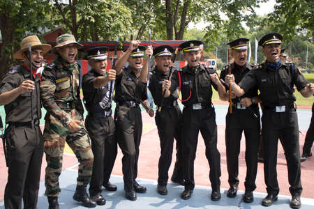 Dehradun, Uttarakhand/India- August 15 2020:IMA (Indian Military Academy) cadets after passing out...