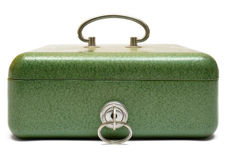 Closed Cash Box (Front View)の写真素材