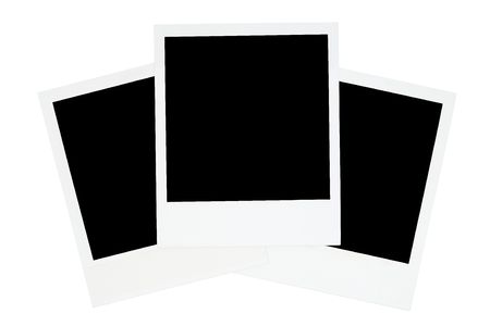 Photo frames isolated on a white background.の写真素材