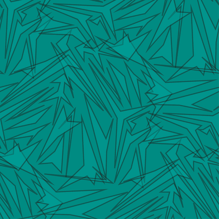 Abstract seamless pattern for girls, boys, clothes. Creative background with dots, geometric figures Funny wallpaper for textile and fabric. Fashion style. Colorful brightのイラスト素材