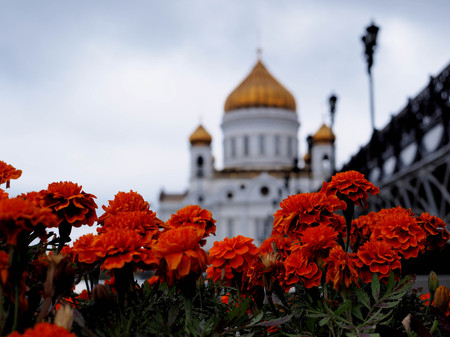 russian orthodox churchの写真素材
