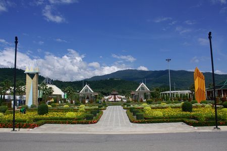 The Heaven of Thailand, Northern Thailand.の写真素材