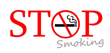 Symbol of stop Smokingの写真素材