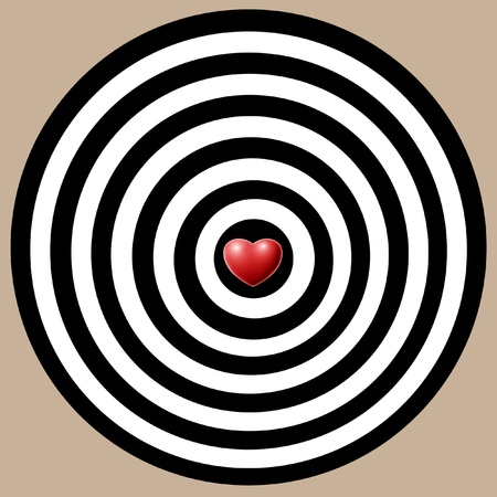 Target of love の写真素材