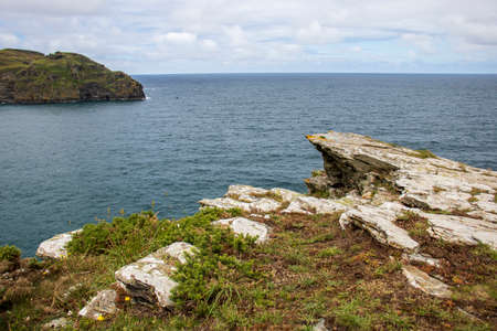 St Nectan's Glen - Beautiful view of the mountains in Cornwall