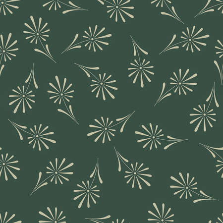 Ornamental seamless background. Pattern for dresses, wallpapers, wedding invitations. The tiles can be combined with each other. Botanical pattern.の写真素材