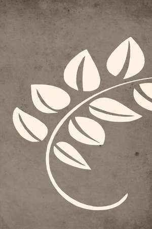 Neutral wall art. Abstract painting. Printable illustration. Modern rustic wall decoration for the room. Modern house. Cover design, wallpaper.の写真素材