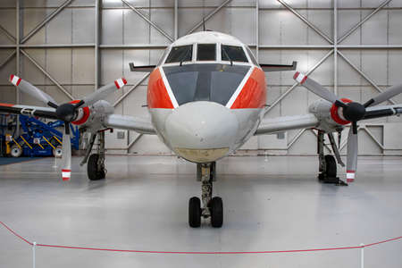 Cosford Shropshire United Kingdom March 15, 2022. Royal Air Force Museum. Exhibits. .Airplanes