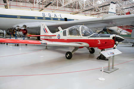 Cosford Shropshire United Kingdom March 15, 2022. Royal Air Force Museum. Exhibits. .Airplanes