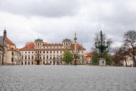 Prague Czech Republic April 25, 2022. Architecture of the city.