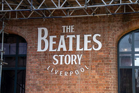 Liverpool, UK. March 22, 2022 The Beatles Story Museumのeditorial素材