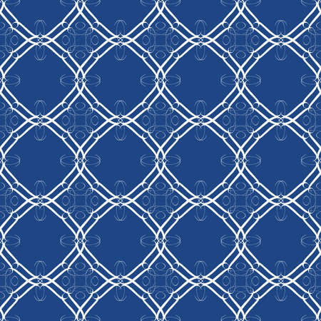 Seamless pattern in trendy blue color. Classic Blue Color of the Year 2020の写真素材
