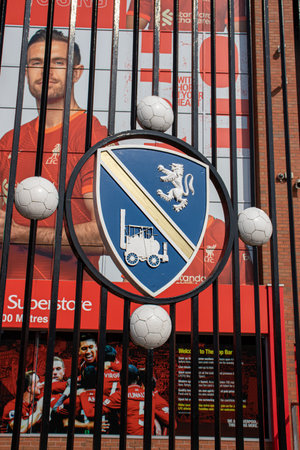 Liverpool, England - March 23, 2022. Liverpool Anfield Stadium, Englandのeditorial素材