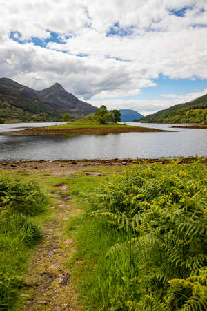 June 4, 2022. Scotland, Great Britain. Beautiful mountain landscape.