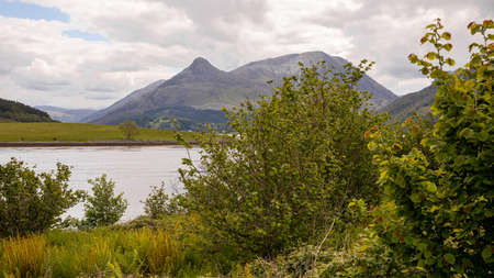 June 4, 2022. Scotland, Great Britain. Beautiful mountain landscape.
