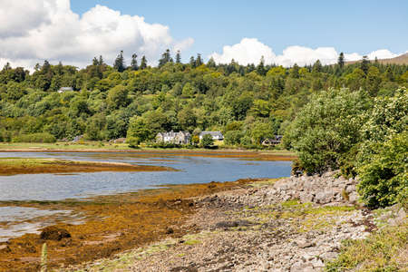 June 4, 2022. Scotland, Great Britain. Beautiful mountain landscape.