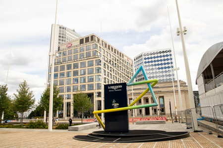 June 12, 2022 Birmingham West Midlands Great Britain. Architecture of the city.のeditorial素材