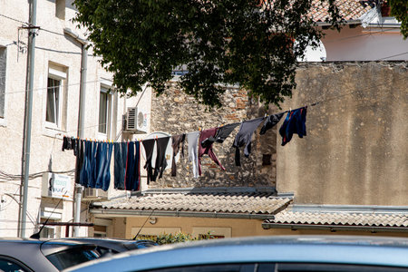 Pula Croatia Peninsula Istria April 29, 2022. Architecture of the city.のeditorial素材