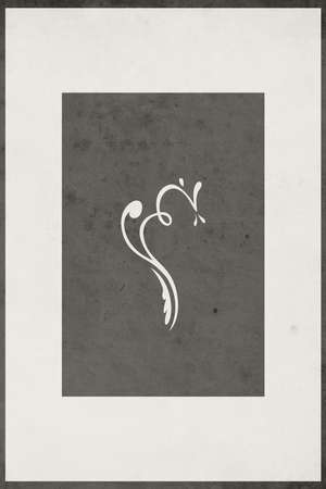 Printable trendy botanical card. Use for cover, wallpaper, wall art.の写真素材