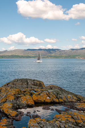 Scotland, Great Britain. Beautiful mountain landscape.の写真素材