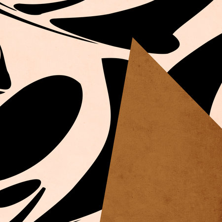 Abstract art, aesthetic contemporary art, minimalist art, printable illustration. Vintage grunge old.の写真素材