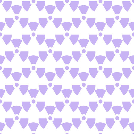 Seamless pattern in the fashionable color of the year 2023 - lavender. The tiles can be combined with each other.の写真素材