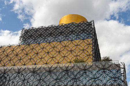 June 12, 2022 Birmingham West Midlands Great Britain. Architecture of the city.のeditorial素材