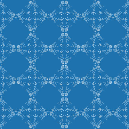 Seamless pattern in trendy blue color. Classic Blue Color of the Year 2020の写真素材