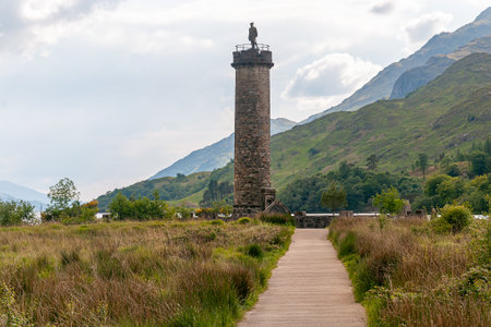 Scotland, Great Britain. Beautiful mountain landscape.の写真素材