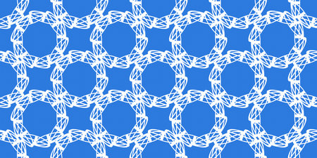 Seamless pattern in trendy blue color. Classic Blue Color of the Year 2020