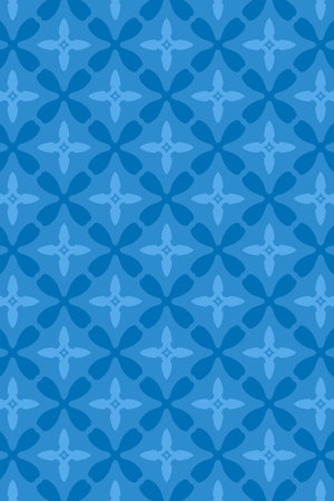 Abstract pattern in trendy blue color. Classic Blue Color of the Year 2020
