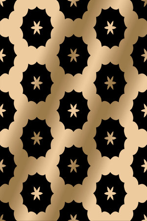 Design template for invitation, web, banner, birthday, wedding, business card. Abstract golden background.の写真素材
